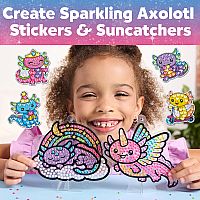 Big Gem Diamond Painting - Axolotl