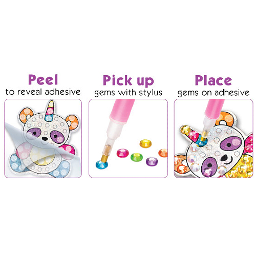 Big Gem Diamond Painting Magical Smart Kids Toys