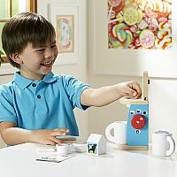 Wooden Brew & Serve Coffee Set