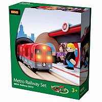 Brio Metro Railway Set