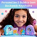 Bubble Gems Backpack Keychains