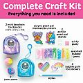 Bubble Gems Backpack Keychains