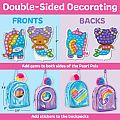 Bubble Gems Backpack Keychains