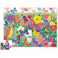 Butterfly Garden 36 Piece Floor Puzzle