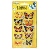 3D Butterfly Stickers