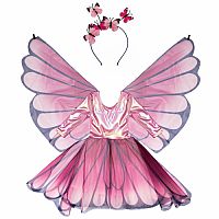 Butterfly Twirl Dress with Wings - Size 5/6