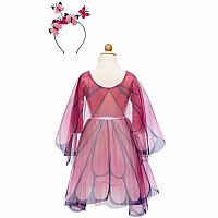 Butterfly Twirl Dress with Wings - Size 5/6