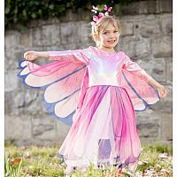 Butterfly Twirl Dress with Wings - Size 5/6