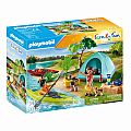 Playmobil Camping with Campfire