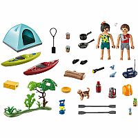 Playmobil Camping with Campfire
