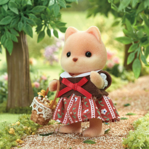 calico critters caramel cat family