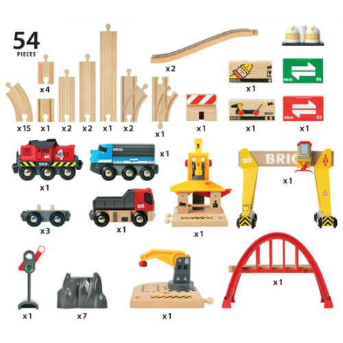 Brio Cargo Railway Deluxe Set - Smart Kids Toys