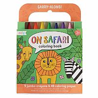 Carry Along Coloring Book - On Safari