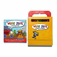 Carry Along Coloring Book - Work Zone