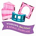 Magna-Tiles Castle