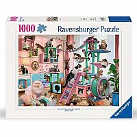 Cat Tree Heaven 1000 Piece Puzzle
