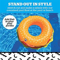 Giant Cheeseburger Pool Float