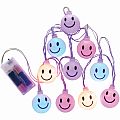 Choose Happy Happy Face LED String Lights