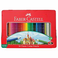 Faber-Castell Classic Pencil Tin 36 Ct