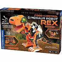 Thames & Kosmos Code + Control DInosaur Robot Rex
