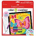 Color By Number Bloomin' Butterflies