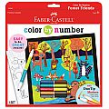 Color by Number Forest Friends