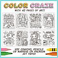 Color Craze Coloring Book - Princess Kingdoms