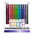 Color Sheen Metallic Colored Gel Pens