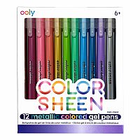 Color Sheen Metallic Colored Gel Pens