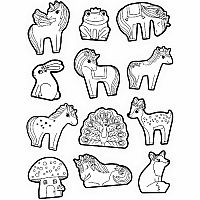 Coloring Sticker Set - Unicorn