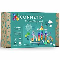 Connetix Rainbow Ball Run Pack 92 Pieces 
