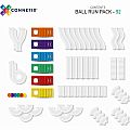Connetix Rainbow Ball Run Pack 92 Pieces 