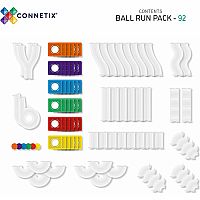 Connetix Rainbow Ball Run Pack 92 Pieces 