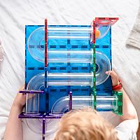 Connetix Rainbow Ball Run Pack 92 Pieces 