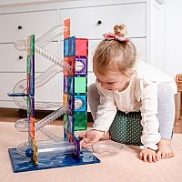 Connetix Rainbow Ball Run Pack 92 Pieces 