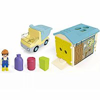 Playmobil Junior Construction Truck with Garage