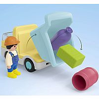 Playmobil Junior Construction Truck with Garage