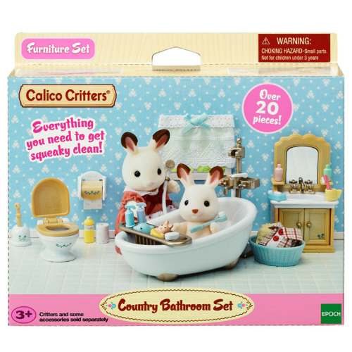 Calico Critters Country Bathroom Set Smart Kids Toys