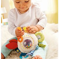 Haba Teether Cuddly Rainbow Round