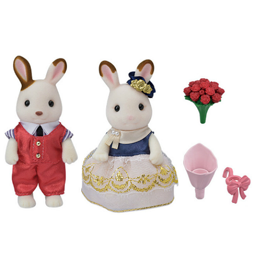 Calico Critters Cute Couple Set Smart Kids Toys