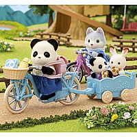Calico Critters Cycle & Skate Set - Panda Girl