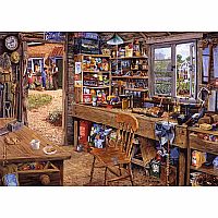 Dad's Shed 500 Pc Large Format Puzzle