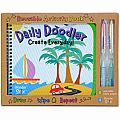 Daily Doodler Reusable Activity Book - Travel