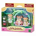 Calico Critters Deer Babies - Floral Swing Set