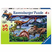 Dinosaur Playground 35 Pc Puzzle