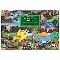 Dinosaur Watercolor Paper