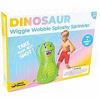 Dinosaur Wiggle Wobble Splashy Sprinkler