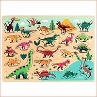Djeco Puzzlo Dino Wood Puzzle