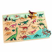 Djeco Puzzlo Dino Wood Puzzle