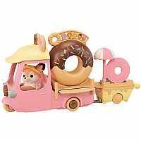 Calico Critters Dip Dip Donuts Wagon